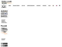 Tablet Screenshot of dollarspain.com